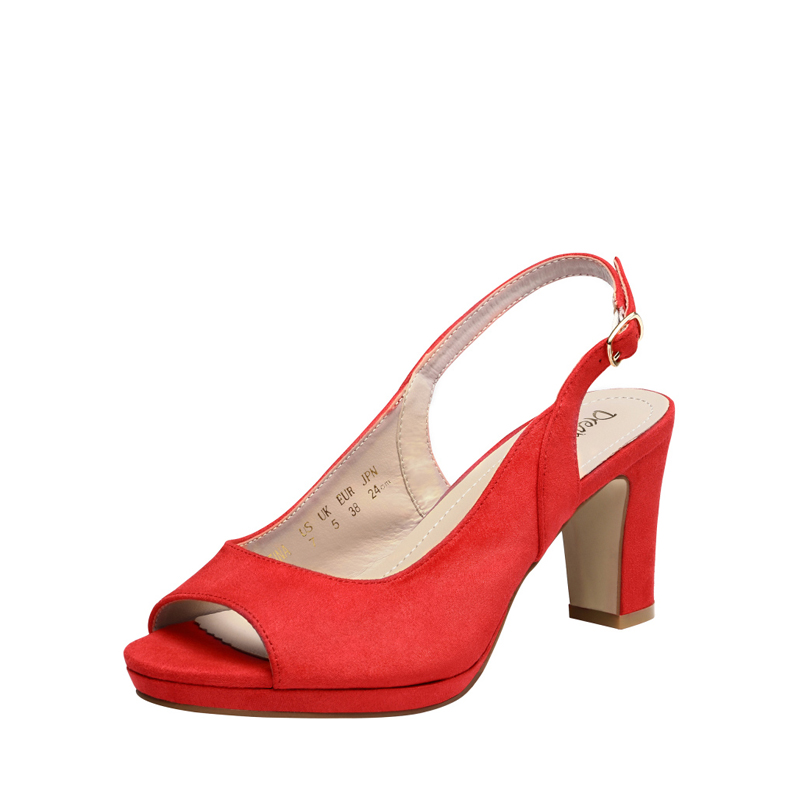 Slingback Pumps Peep Toe Chunky Pumps Dream Pairs